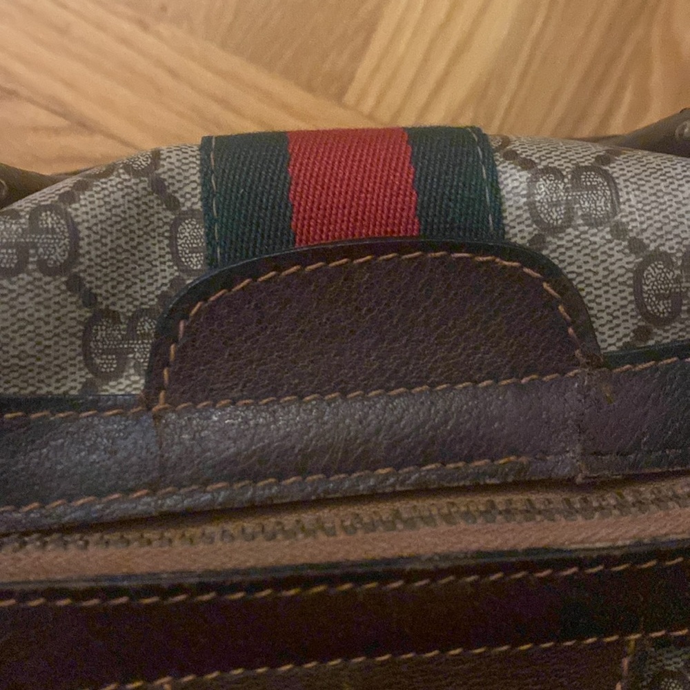 Gucci Sherry Line GG Boston Bag GM Vintage - Picture 3 of 10